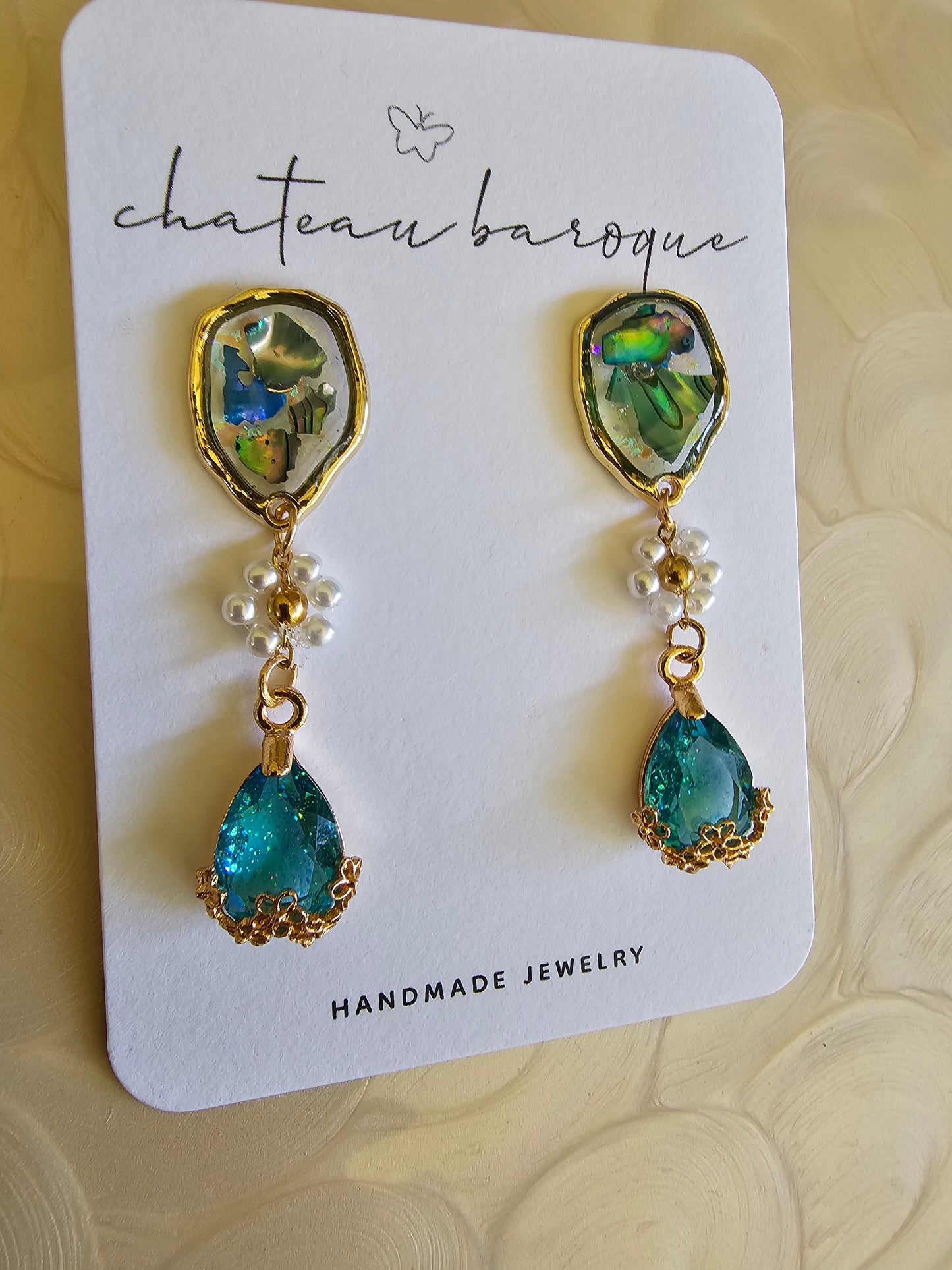 Ocean Flower Earrings