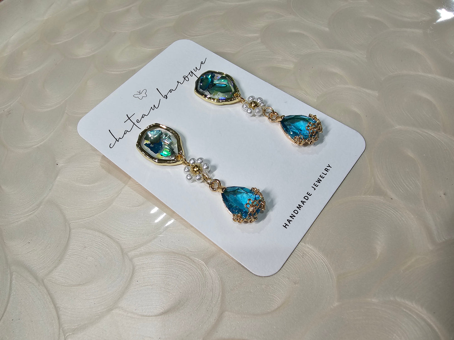 Ocean Flower Earrings