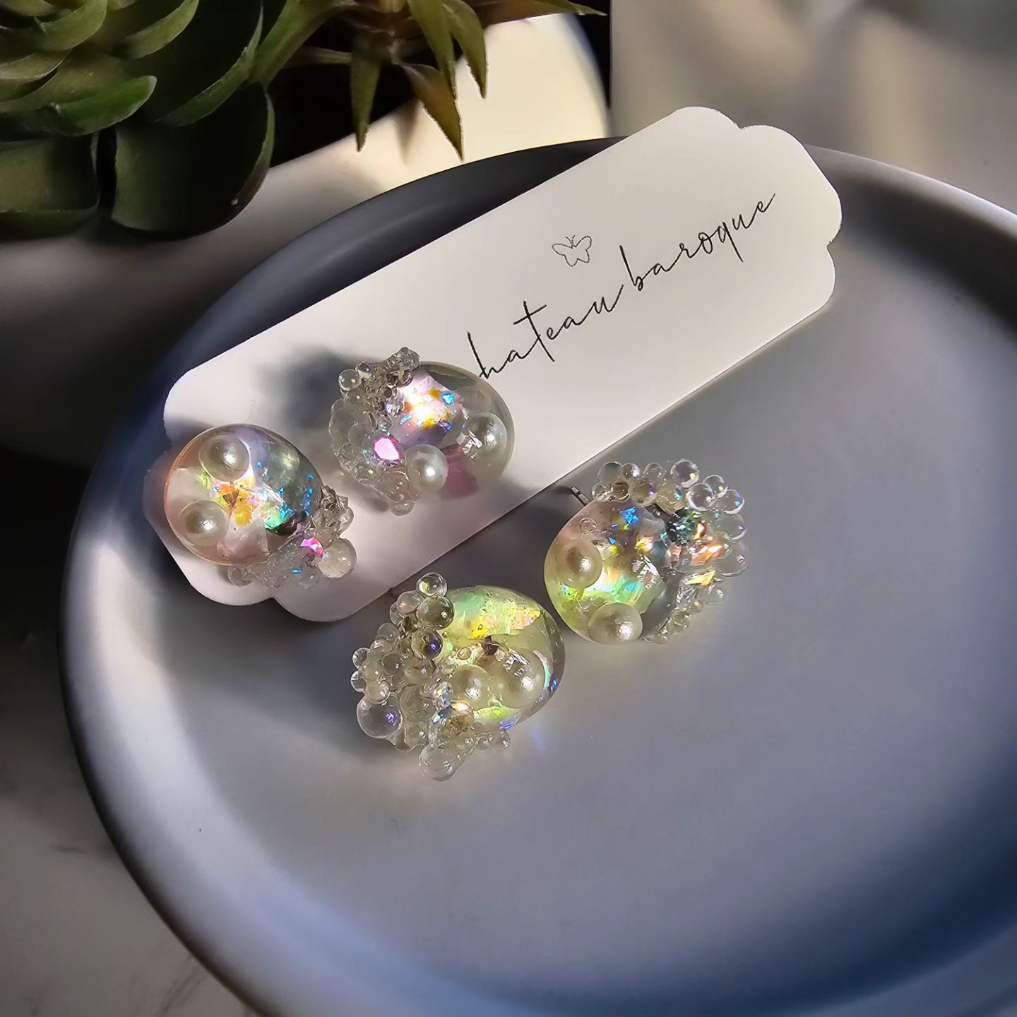 Fairy Gem Encrusted Earings