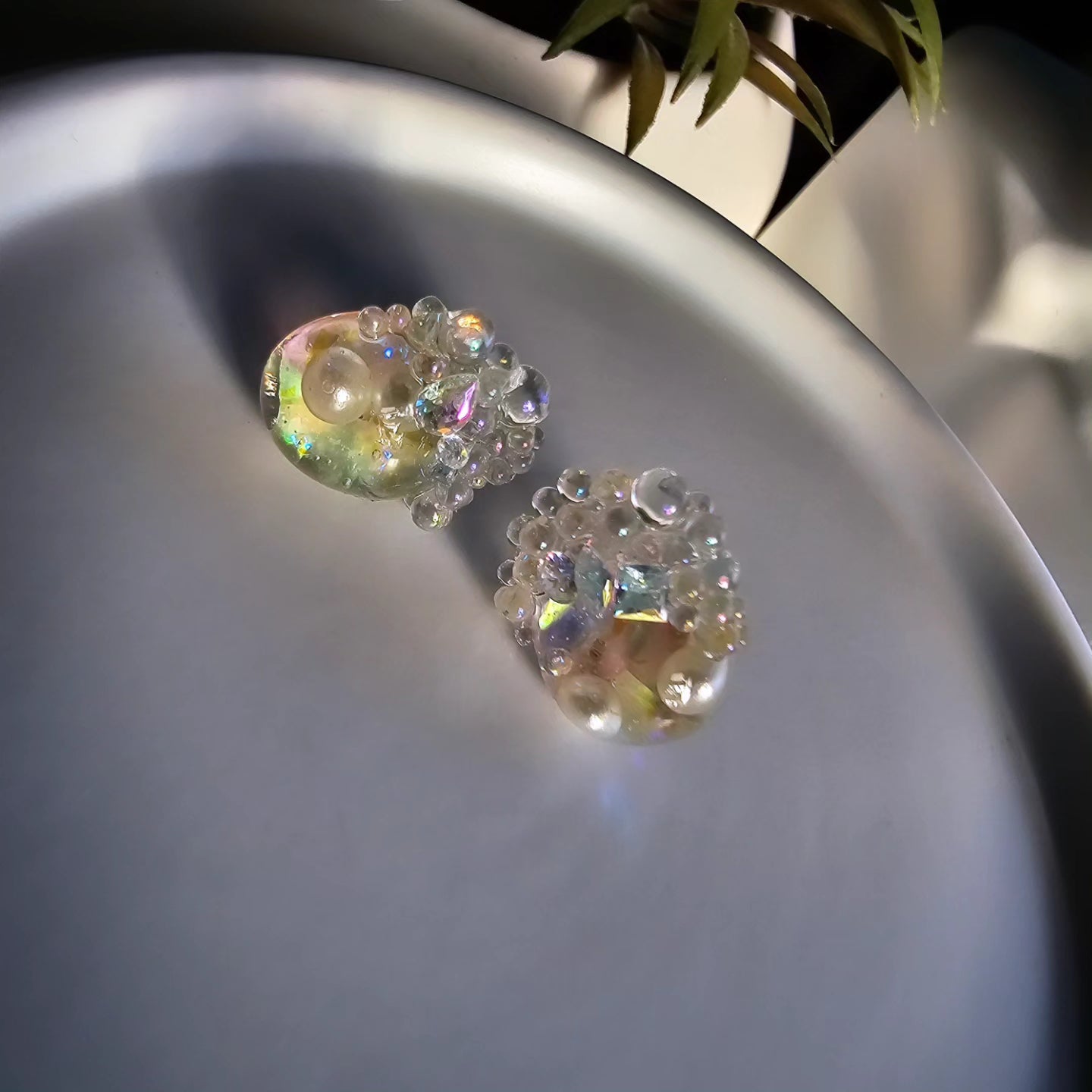 Fairy Gem Encrusted Earings