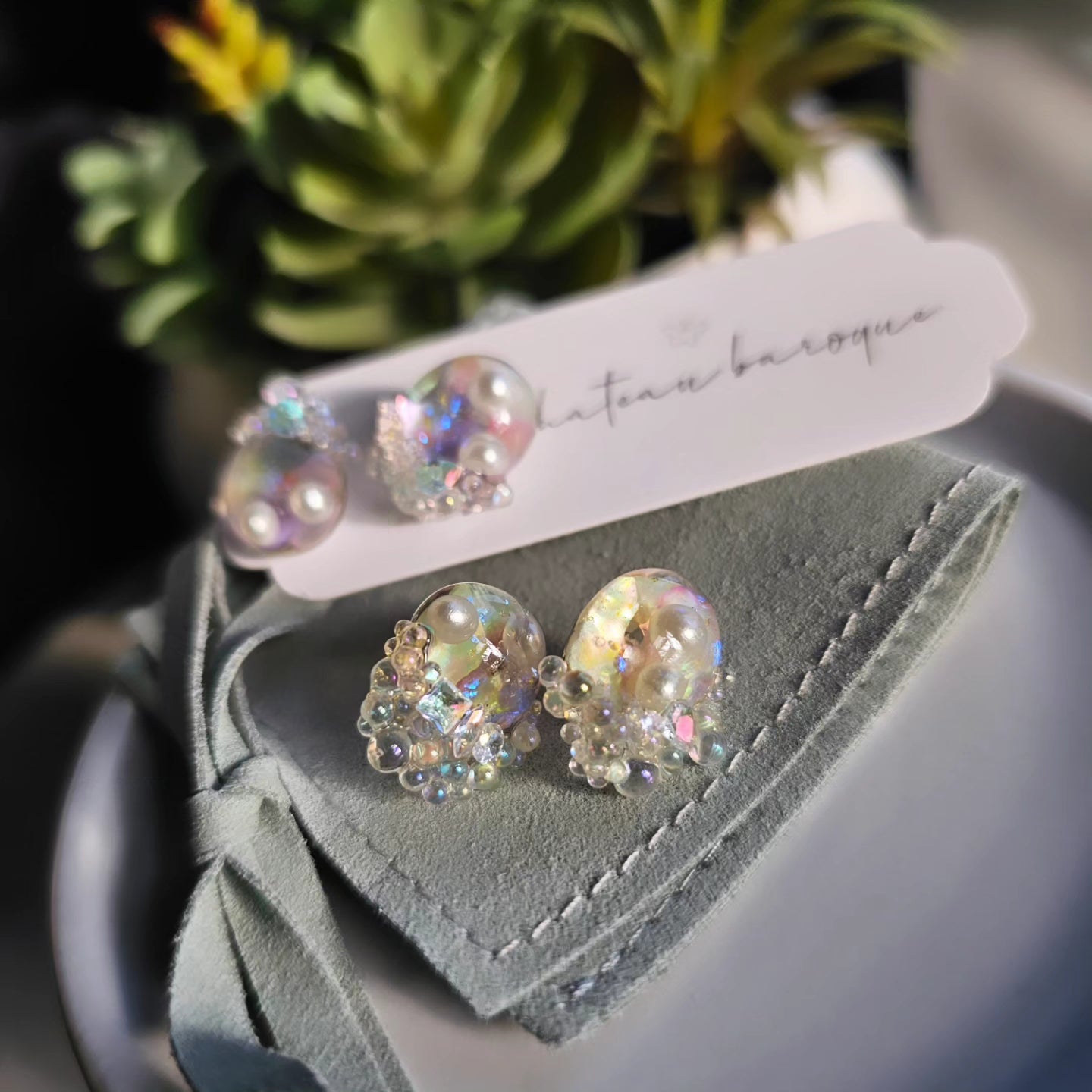 Fairy Gem Encrusted Earings
