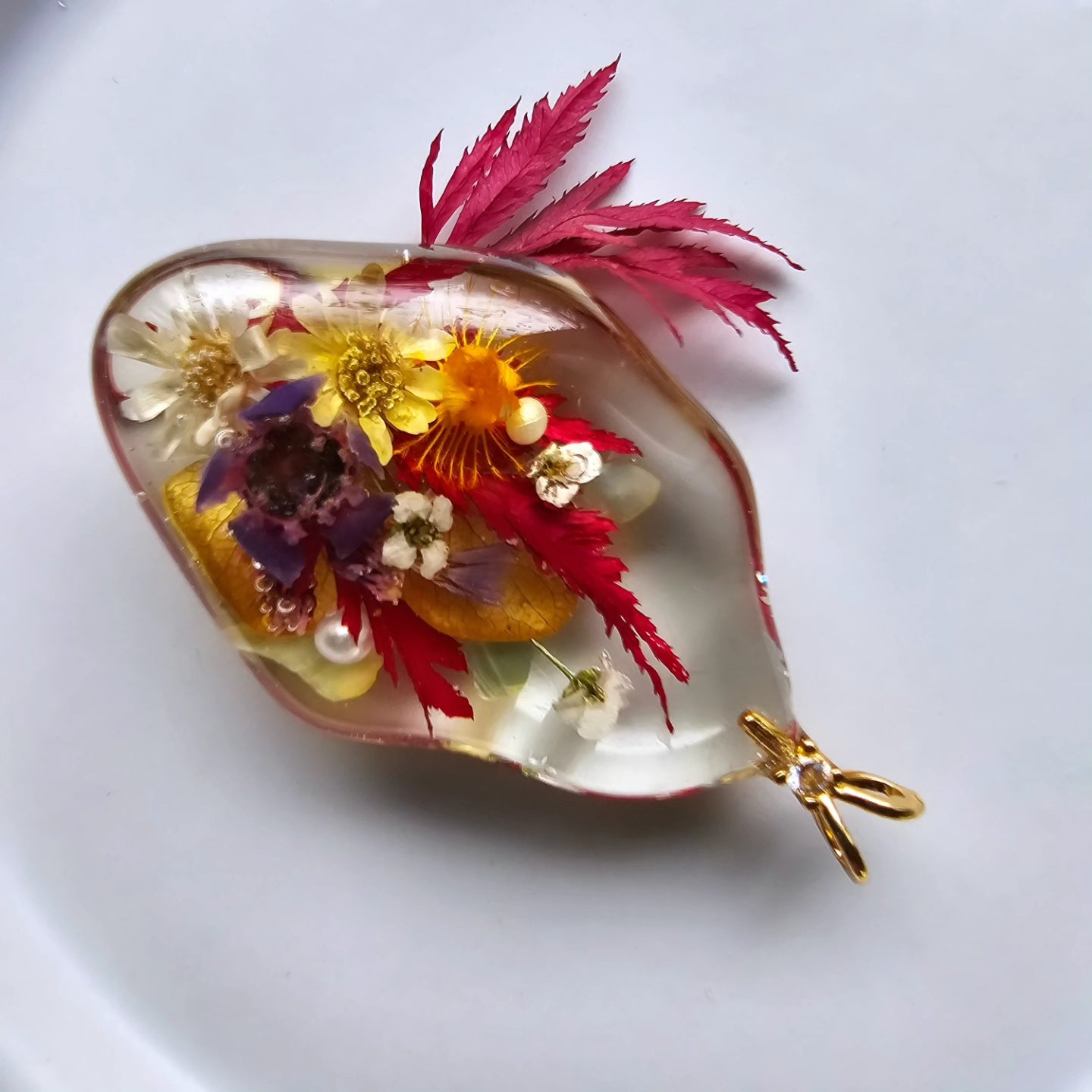 Japanese Maple Leaf Pendant