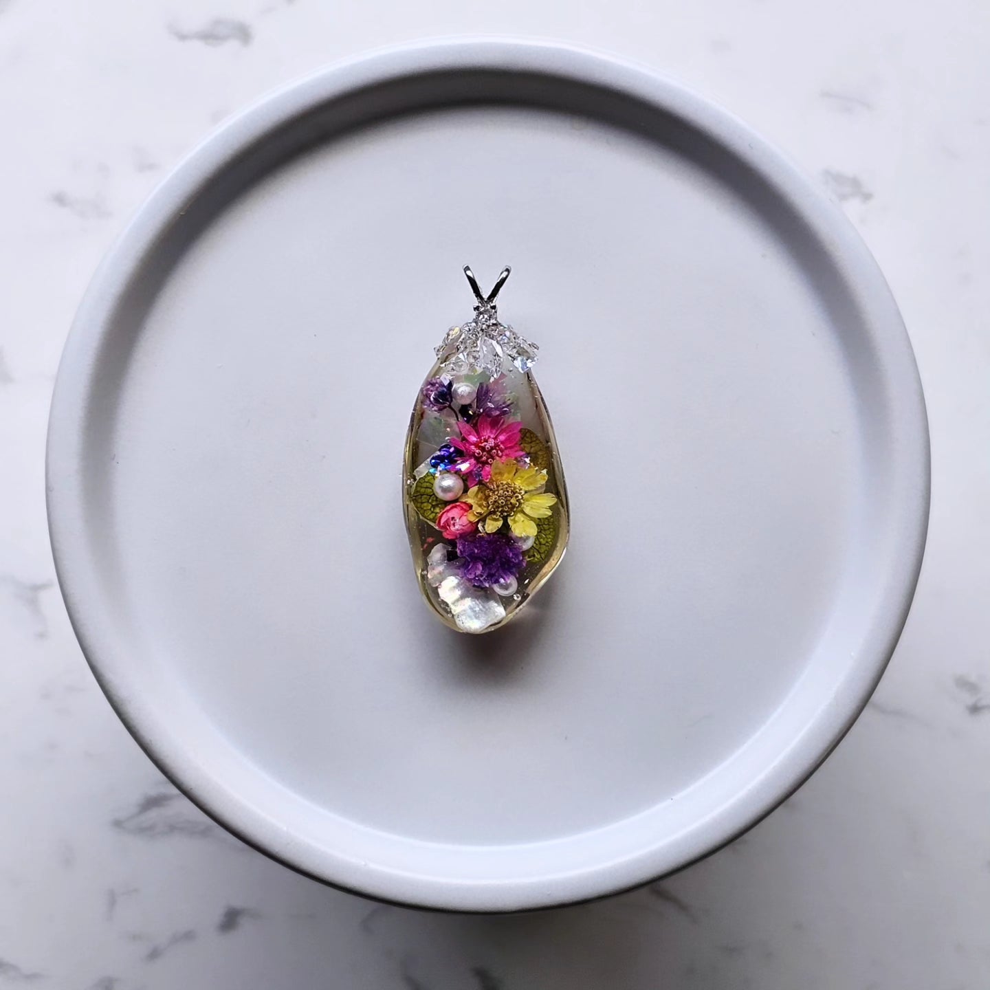 Fairy Garden Bouquet Pendant