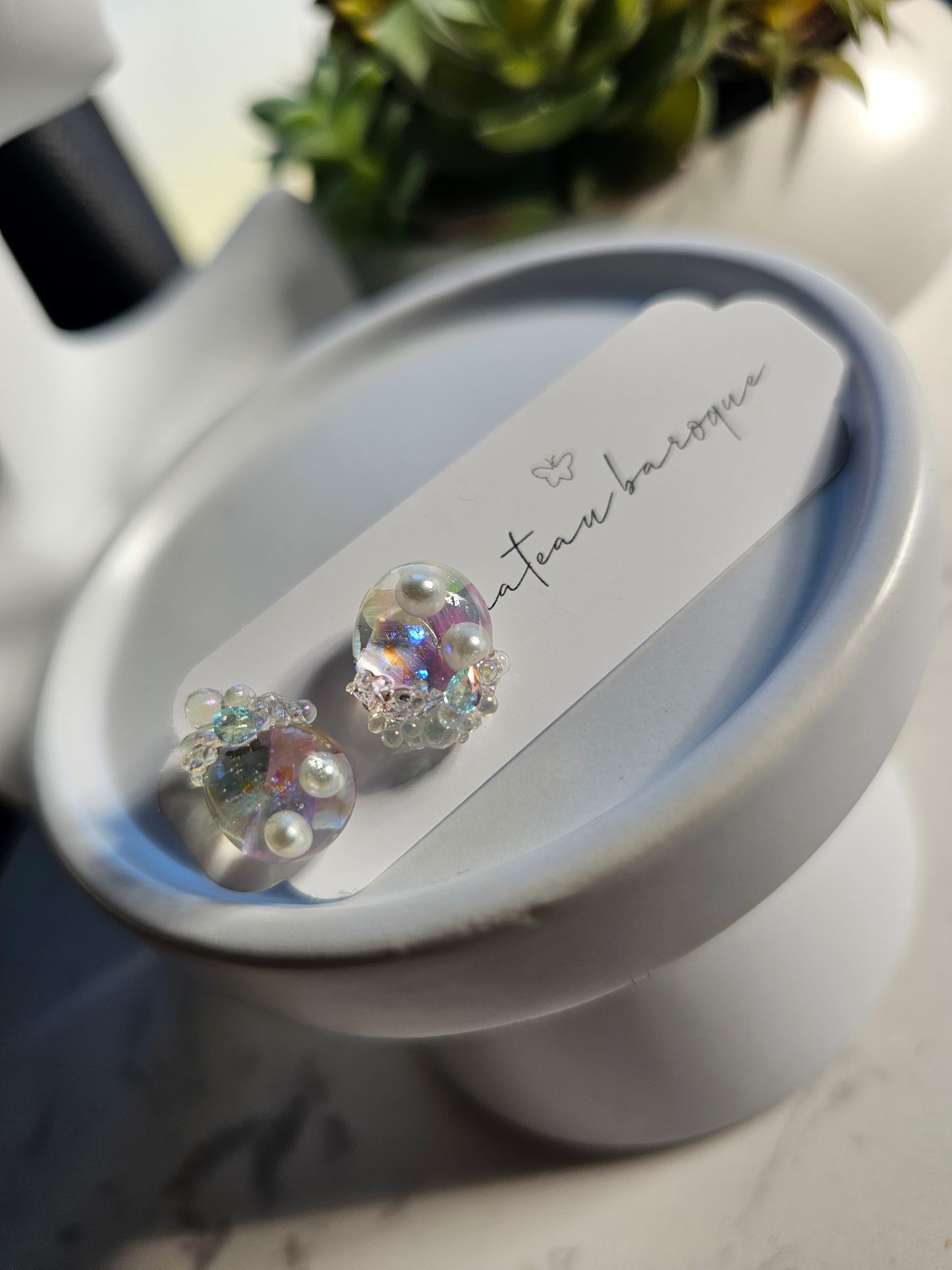 Fairy Gem Encrusted Earings