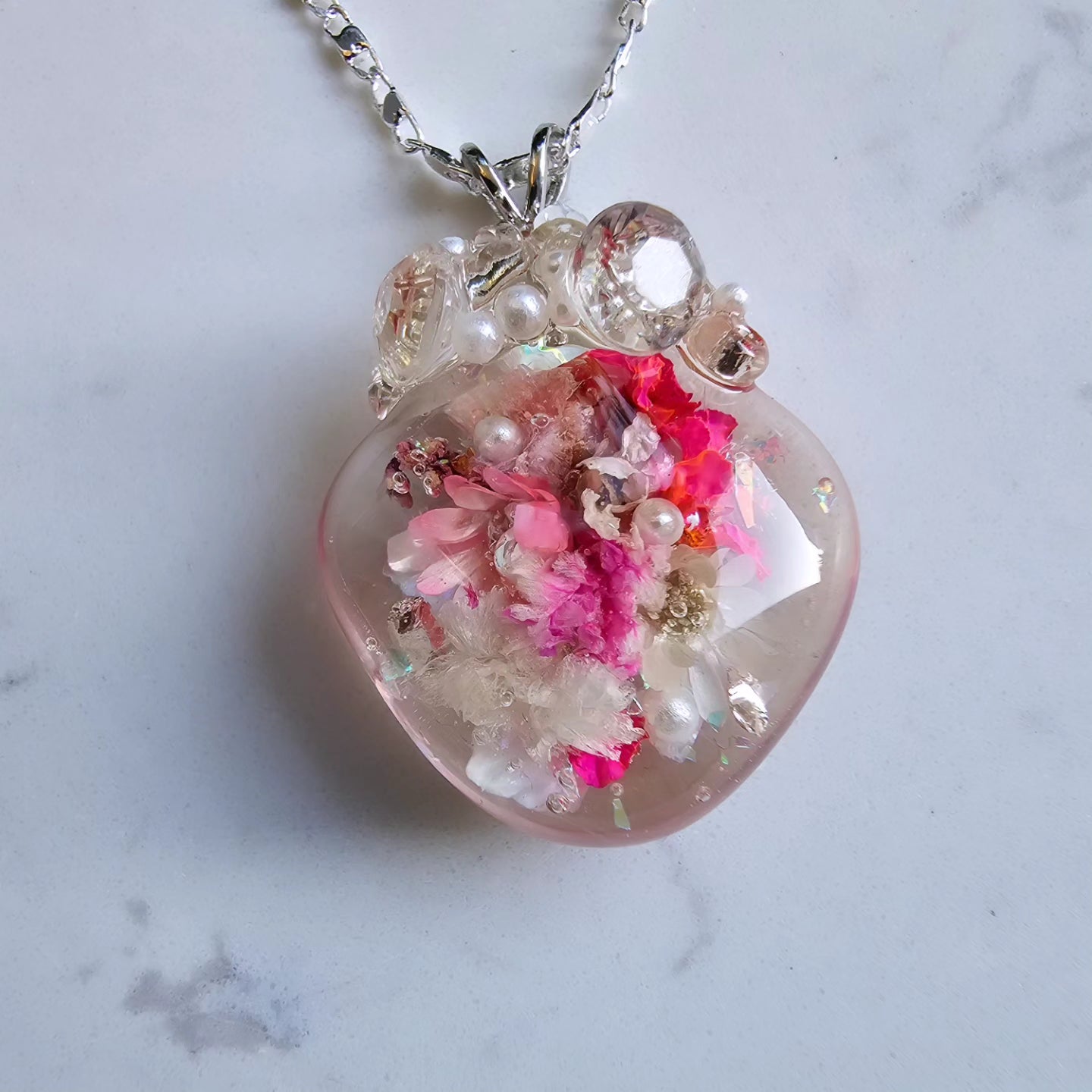 Encrusted Gem Pendant