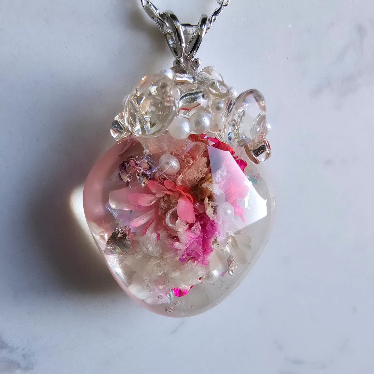 Encrusted Gem Pendant