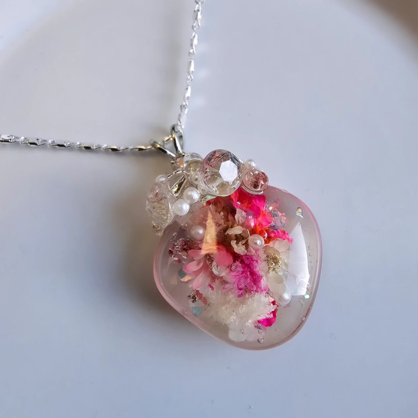 Encrusted Gem Pendant