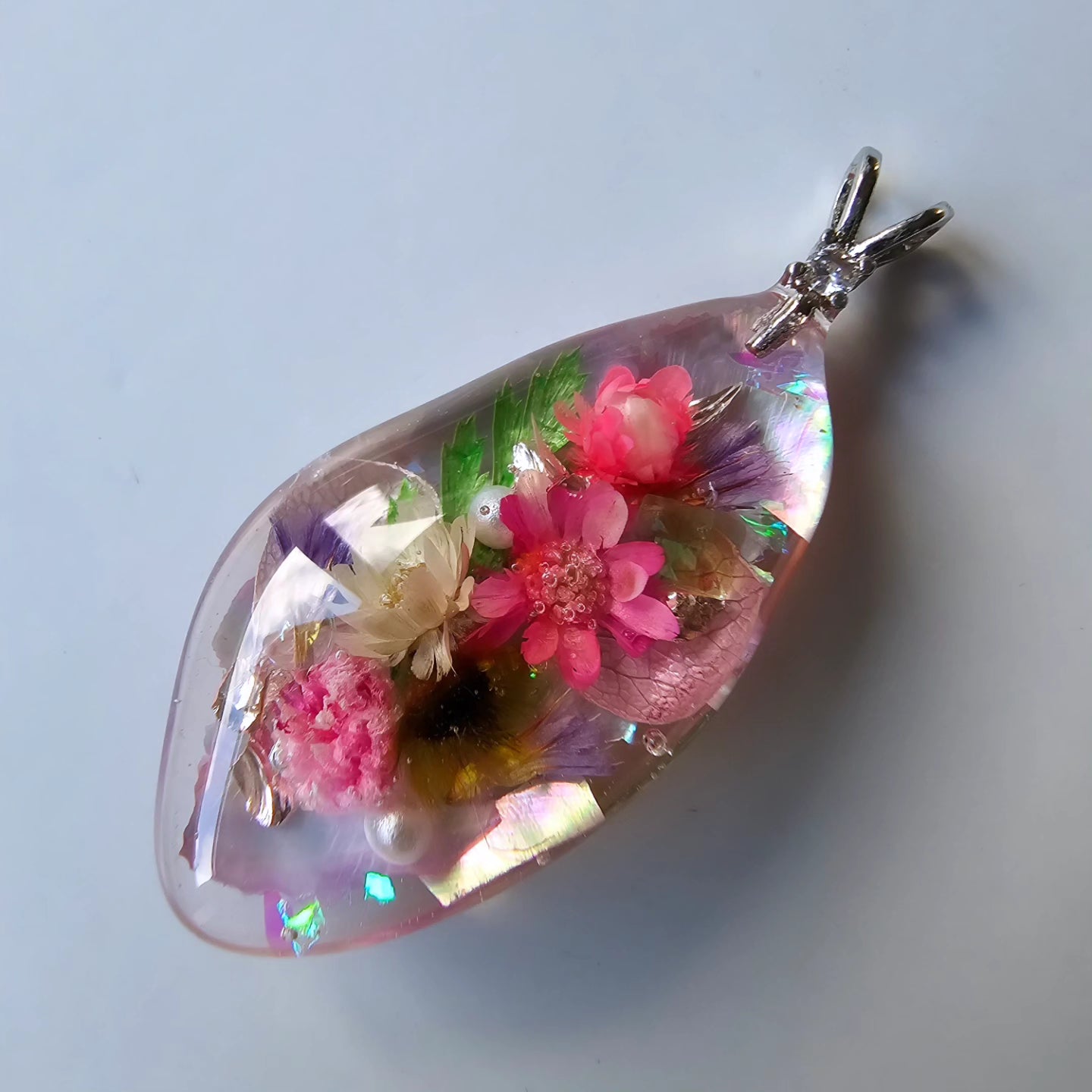 Spring Meadow Bouquet Pendant