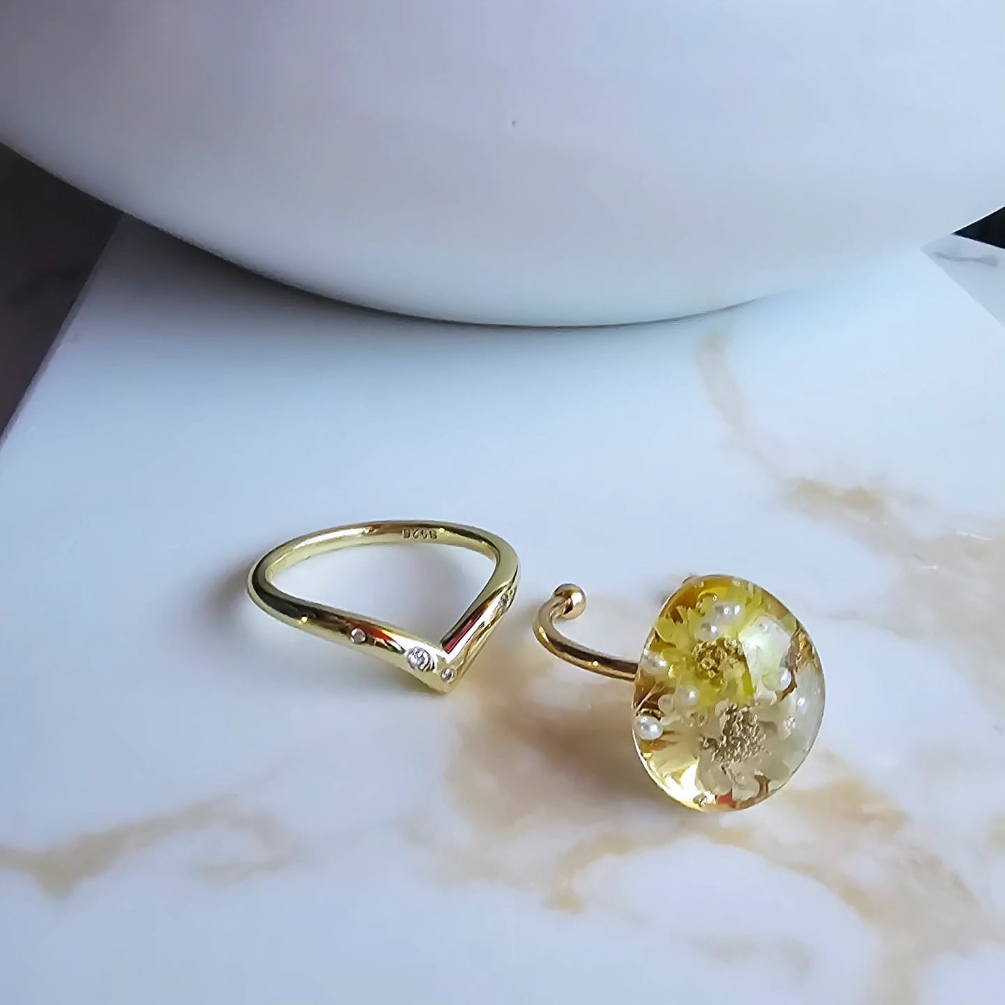 Meadow Statement Rings