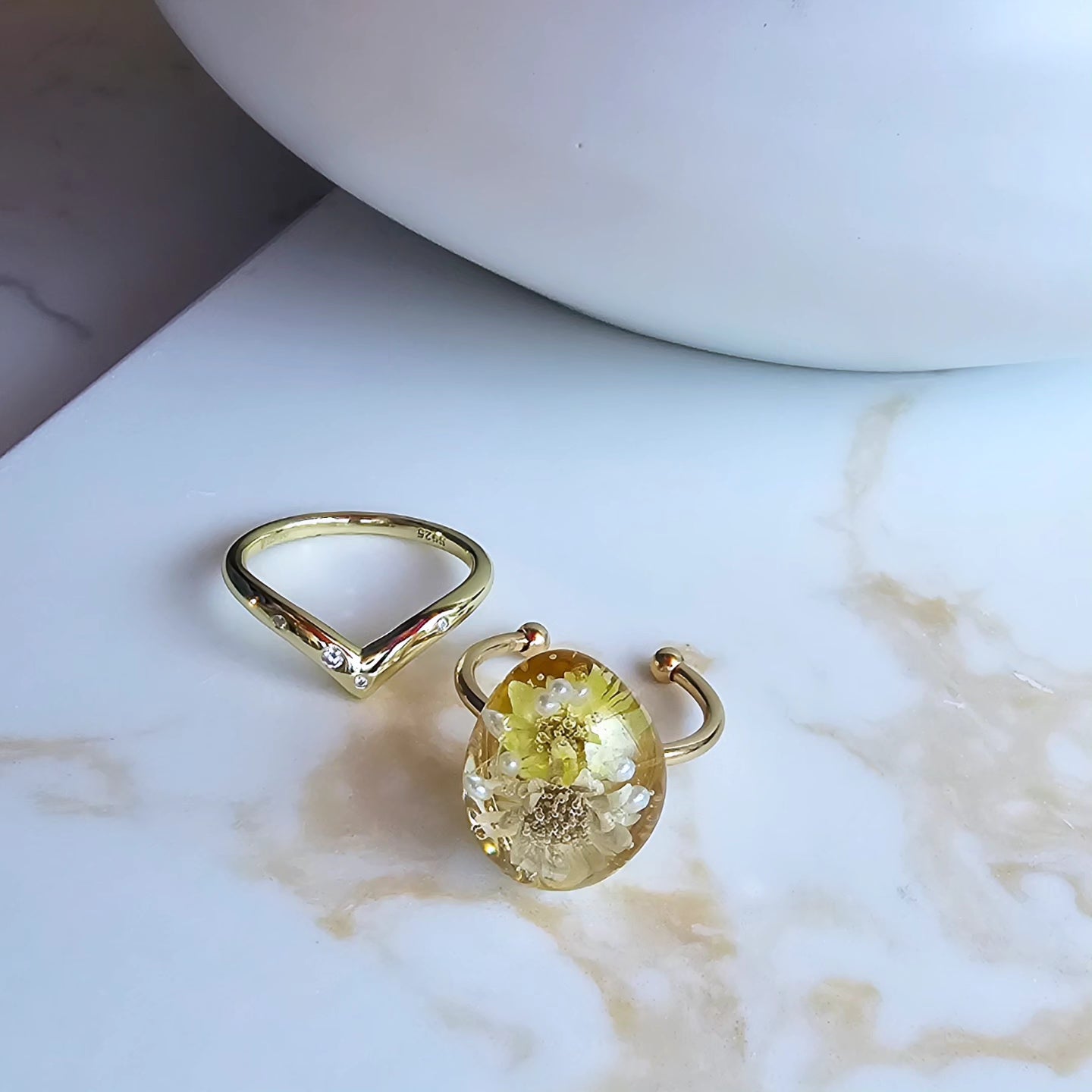 Meadow Statement Rings