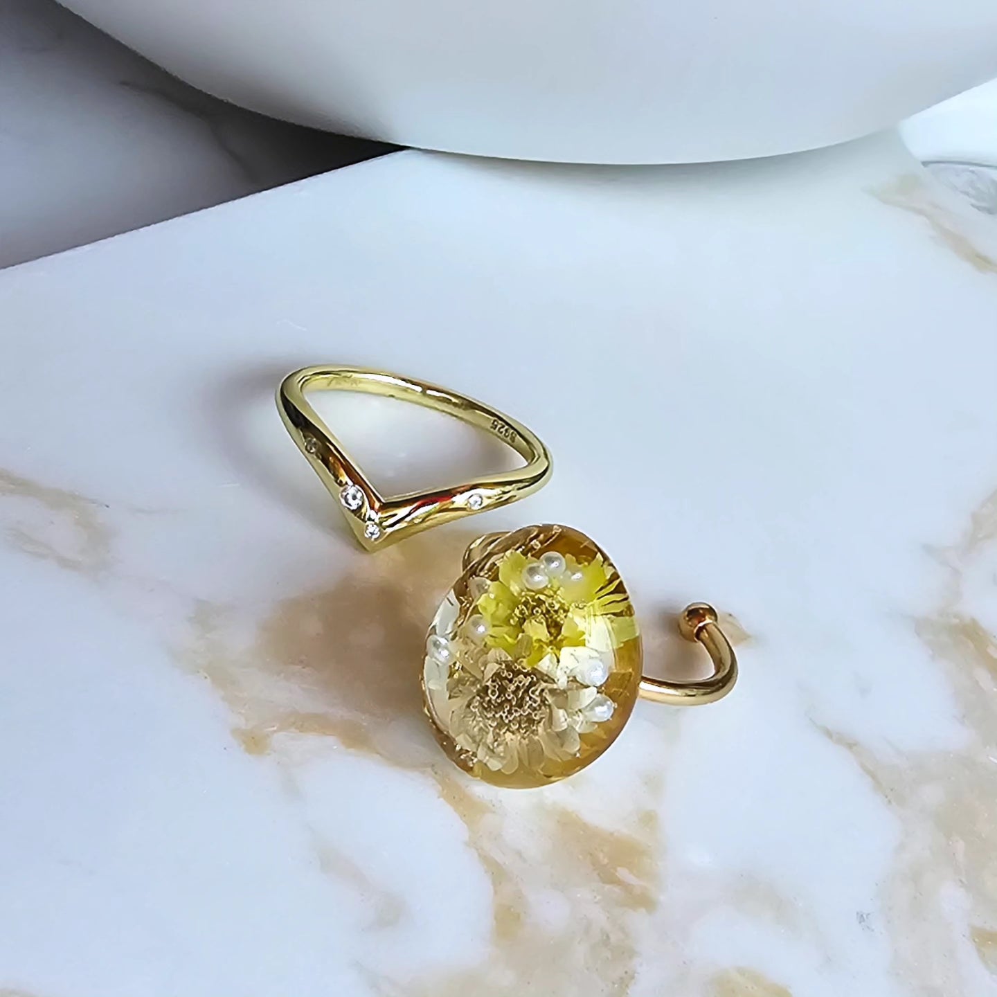 Meadow Statement Rings