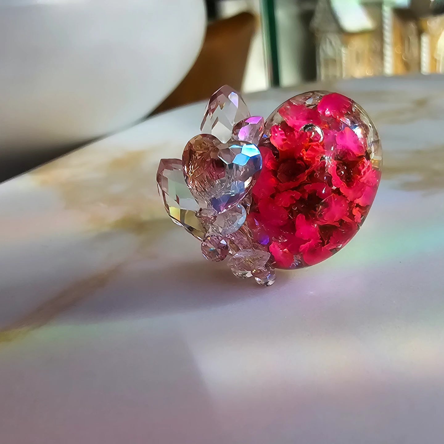 Prismatic Baroque - Statement Ring