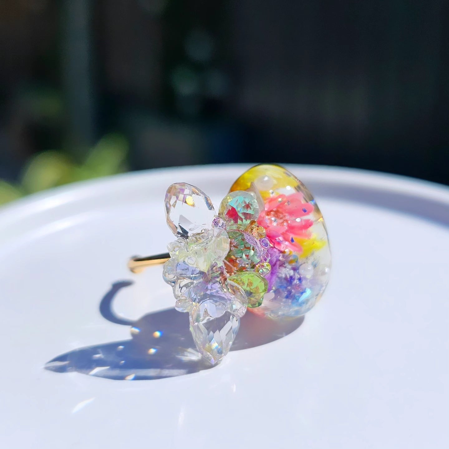 Prismatic Baroque - Statement Ring
