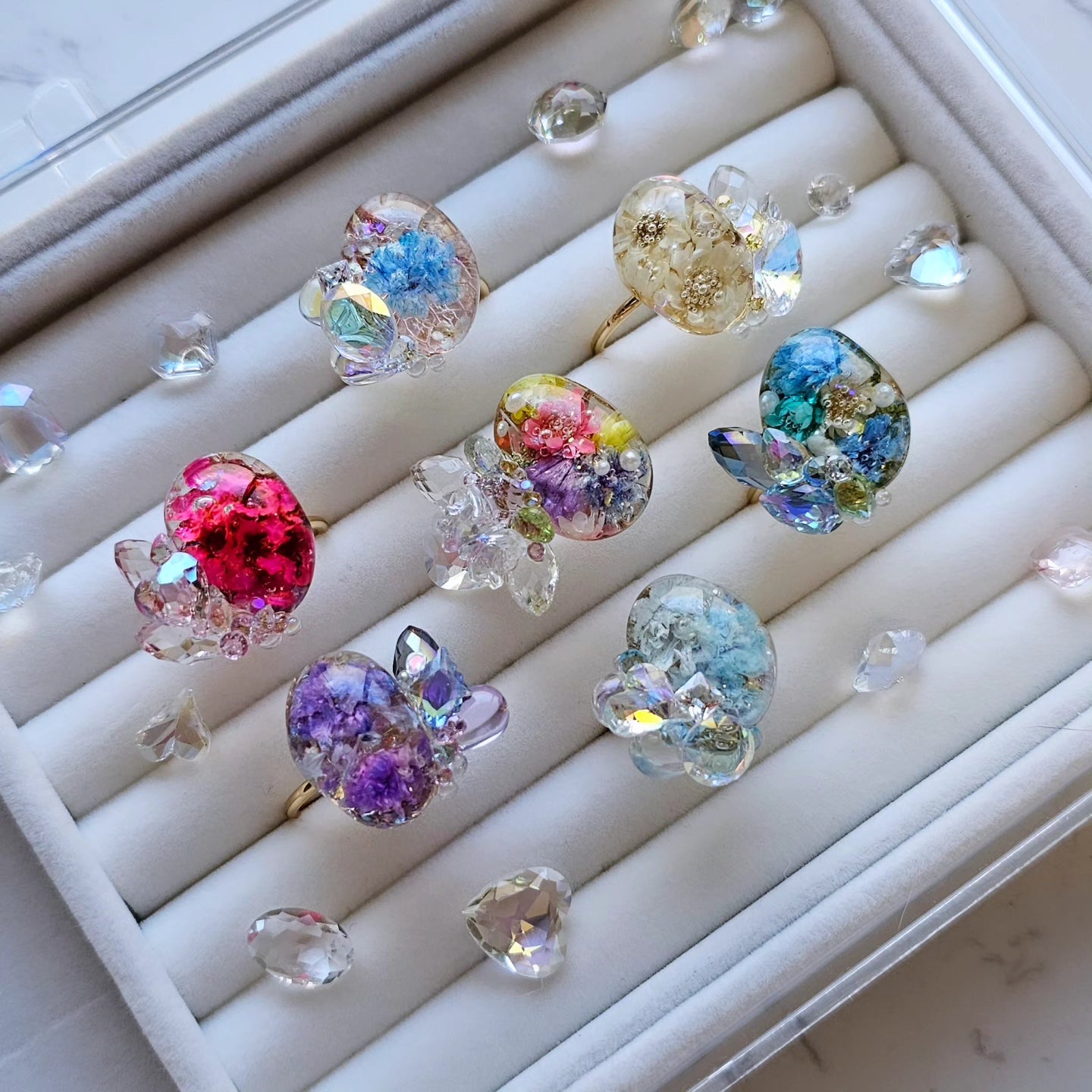 Prismatic Baroque - Statement Ring