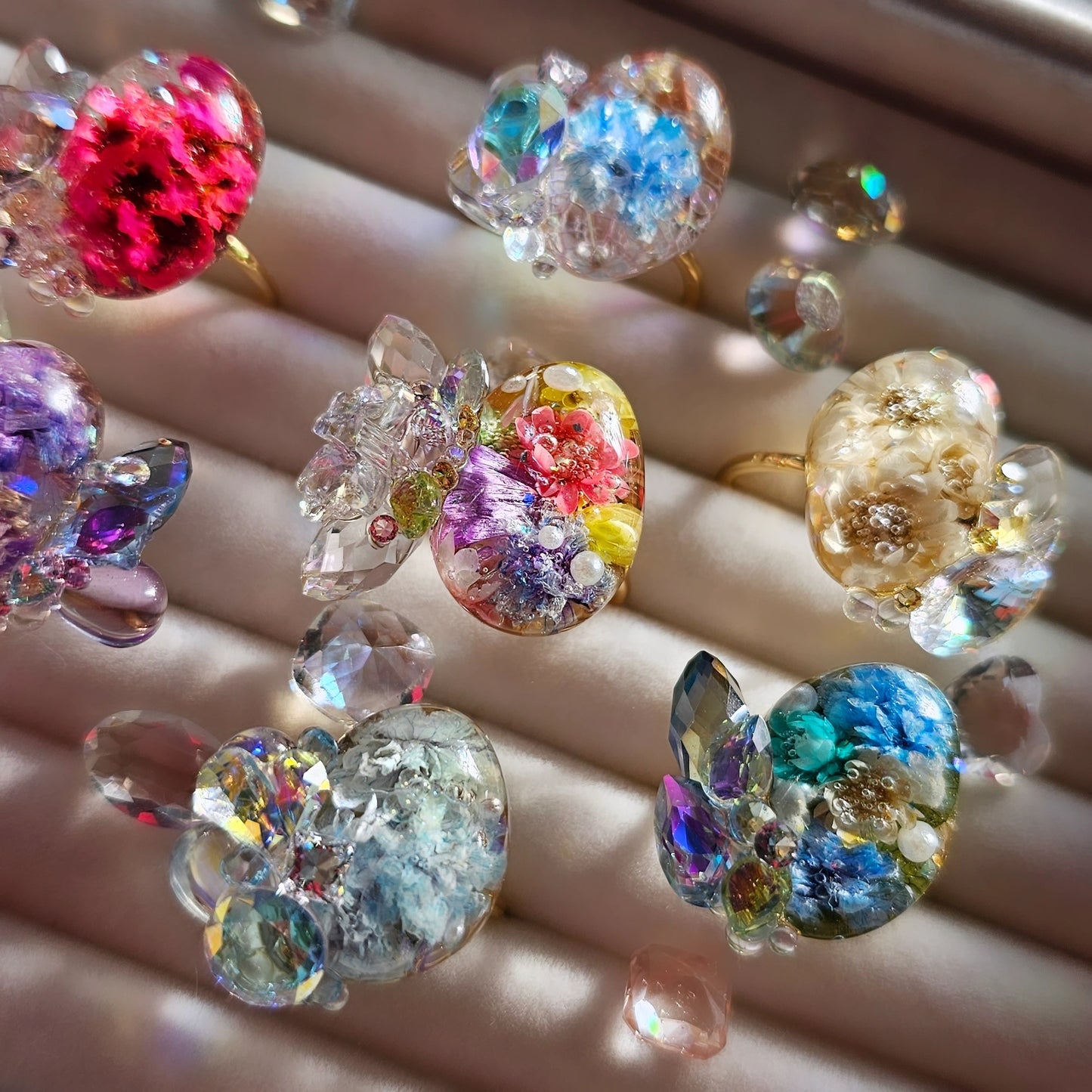 Prismatic Baroque - Statement Ring