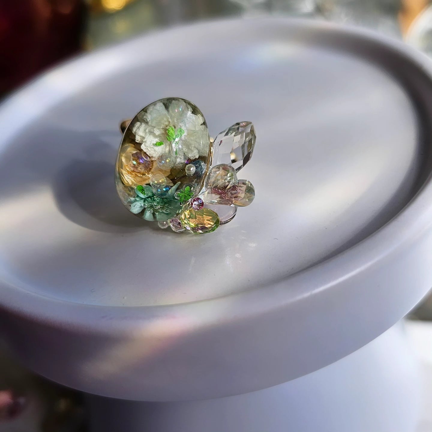 Prismatic Baroque - Statement Ring