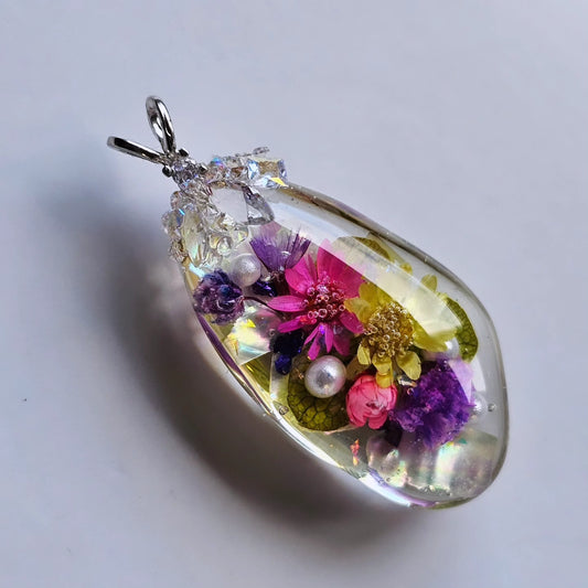 Fairy Garden Bouquet Pendant